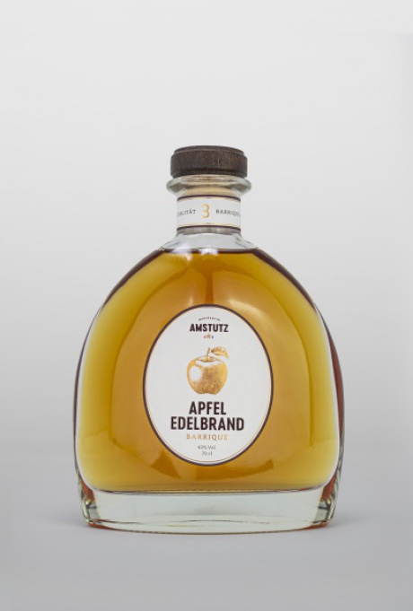 Sieger Kategorie „Digital“: Etikett für Amstutz „Apfel Edelbrand“