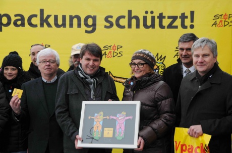 Condomerie von 09.-12. Februar 2012 auf dem Kirchplatz in Lustenau 